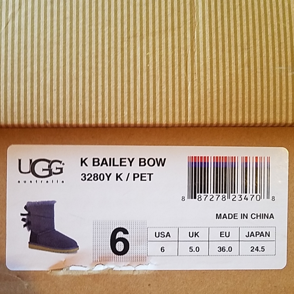 COPY - Bailey bow ugg boots